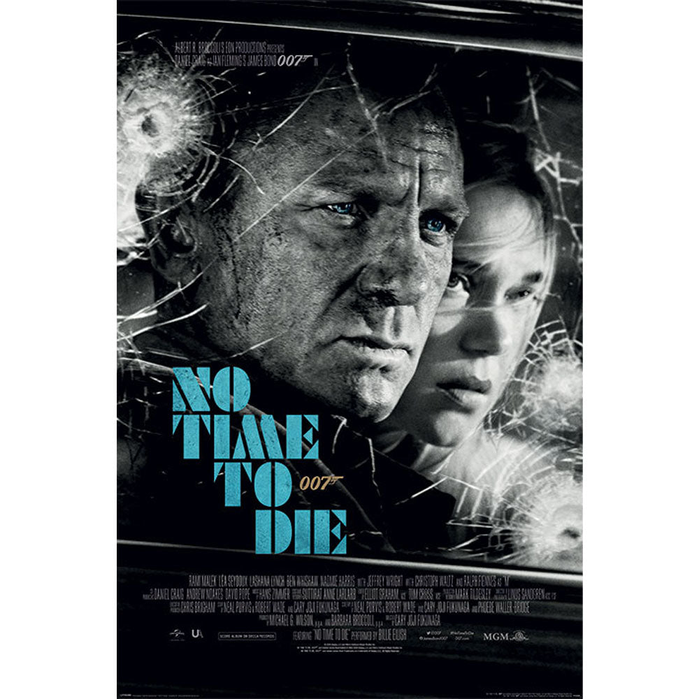 JAMES BOND ジェームズボンド No Time To Die - Noir / ポスター - PGS
